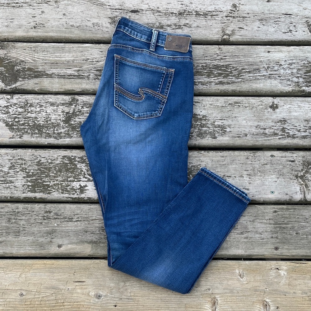 Silver Jeans Suki High Skinny Jeans Size 32
